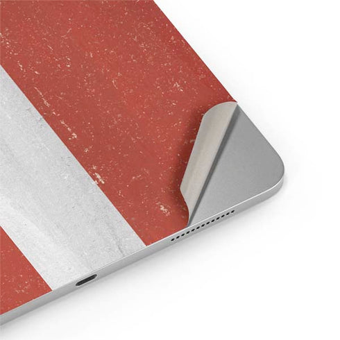 Latvia Flag Distressed iPad Pro 13in M4 (2024) Skin